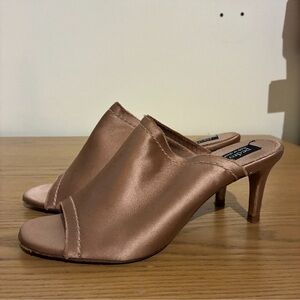 Pedro Garcia taupe/rose 3" Heels - Women's 37